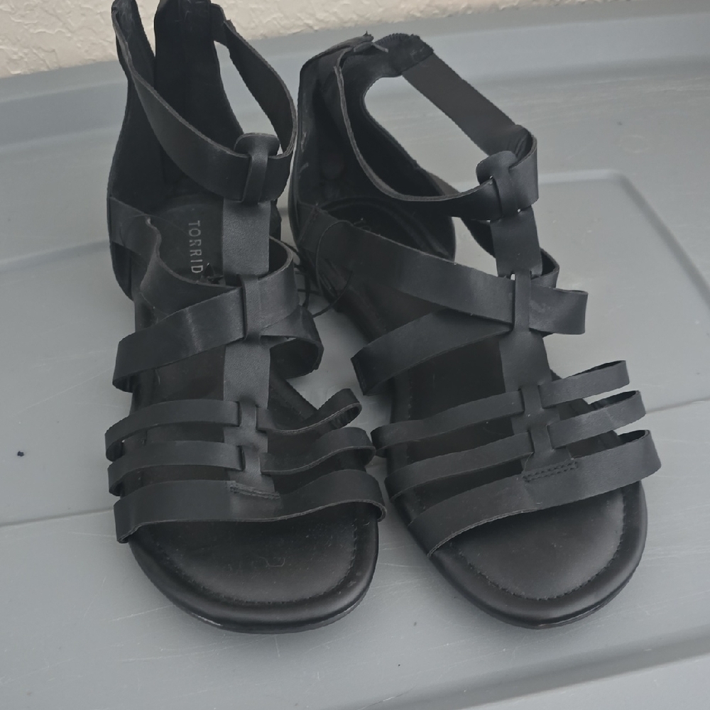 NWT: Torrid Black Women's Sandals